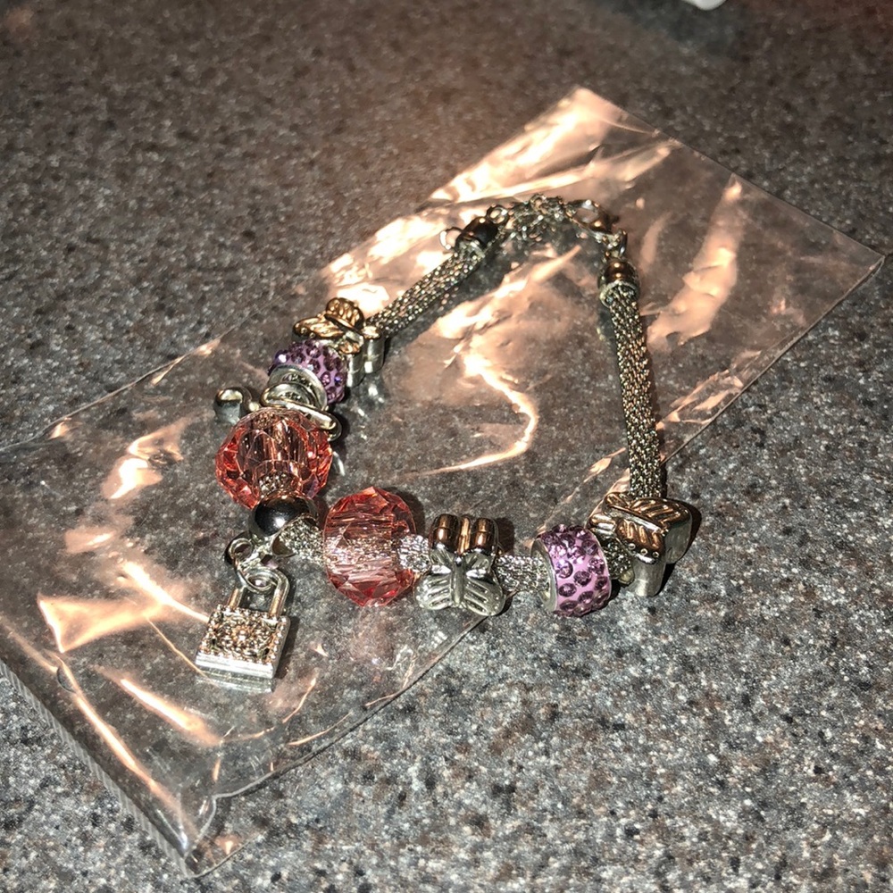 Silver Charm Bracelet
